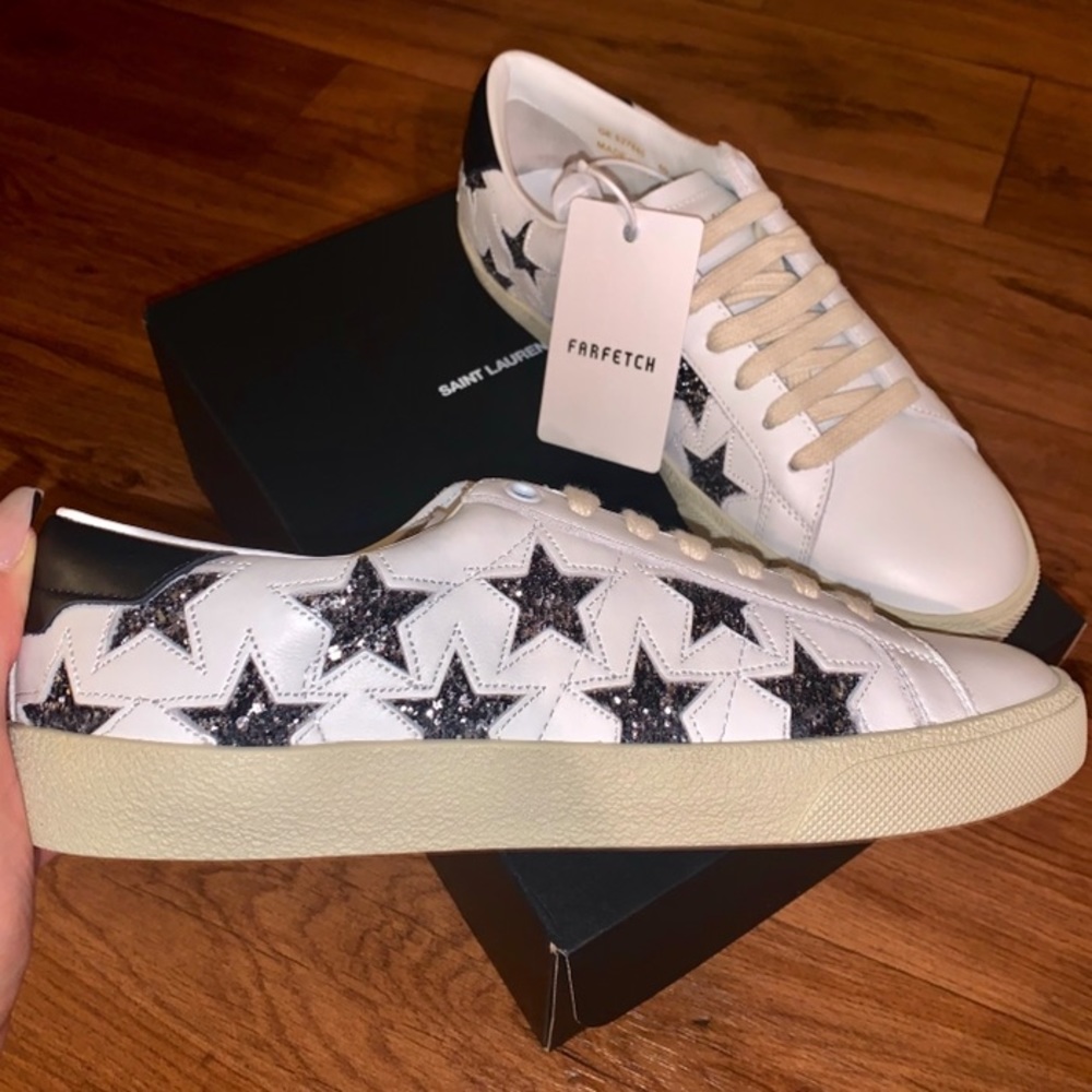 YSL Saint Laurent - Paris star sneakers 🌟 NEW